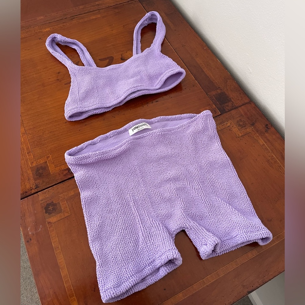 Aplomb Short Two-Piece in Aster by YouSwim